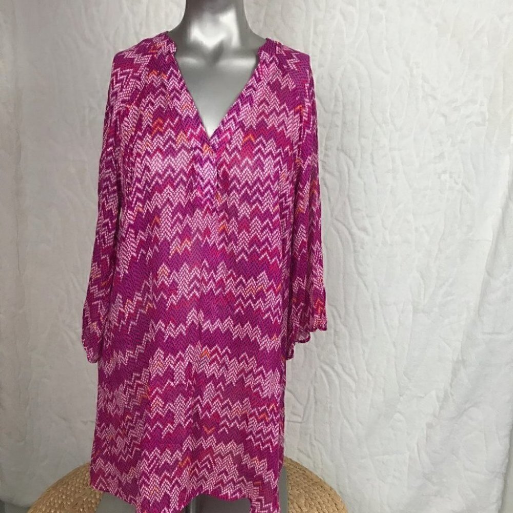 Ella Moss Pink Blouse Size S